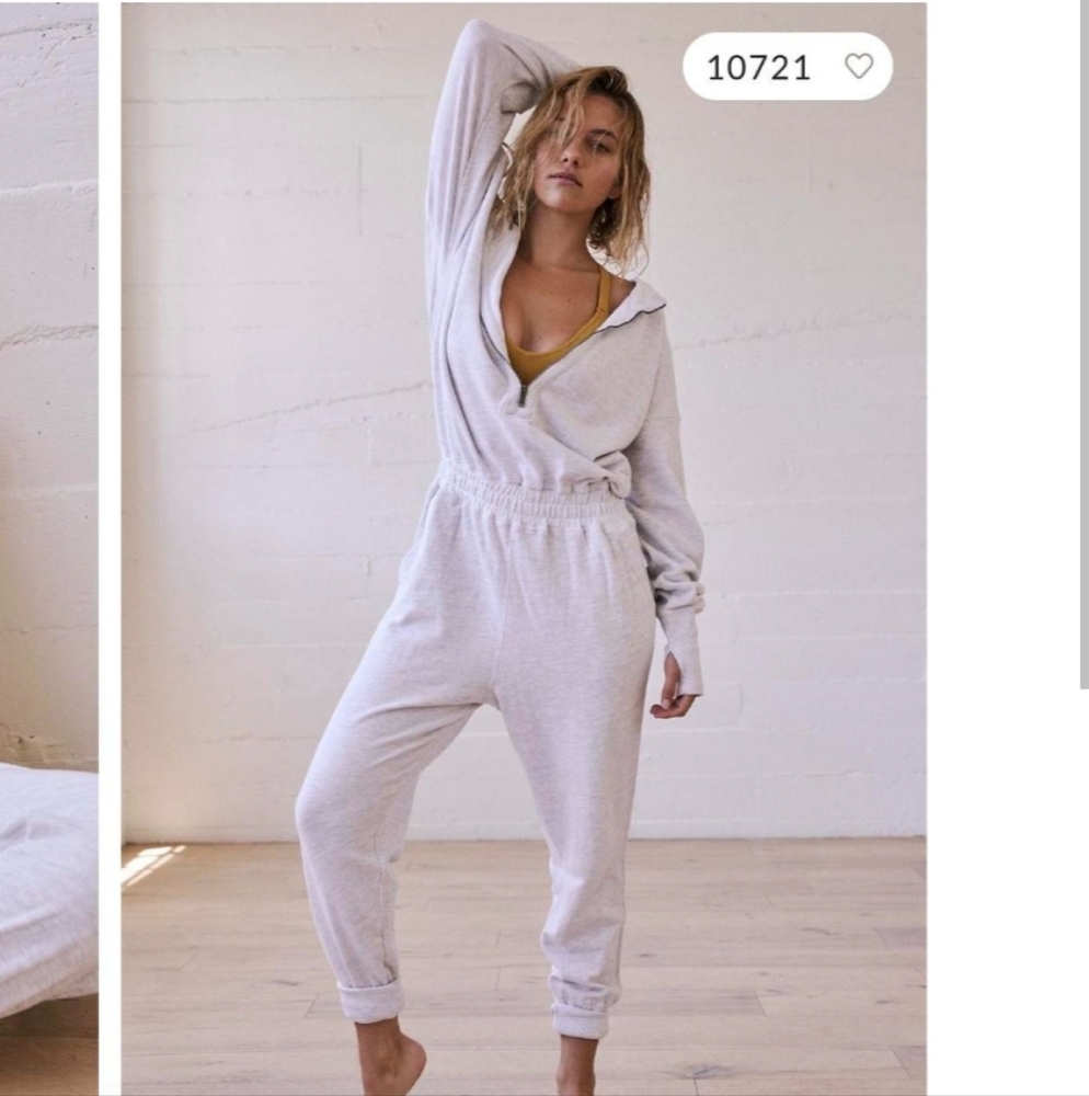 Free People Heather Jumpsuit Small